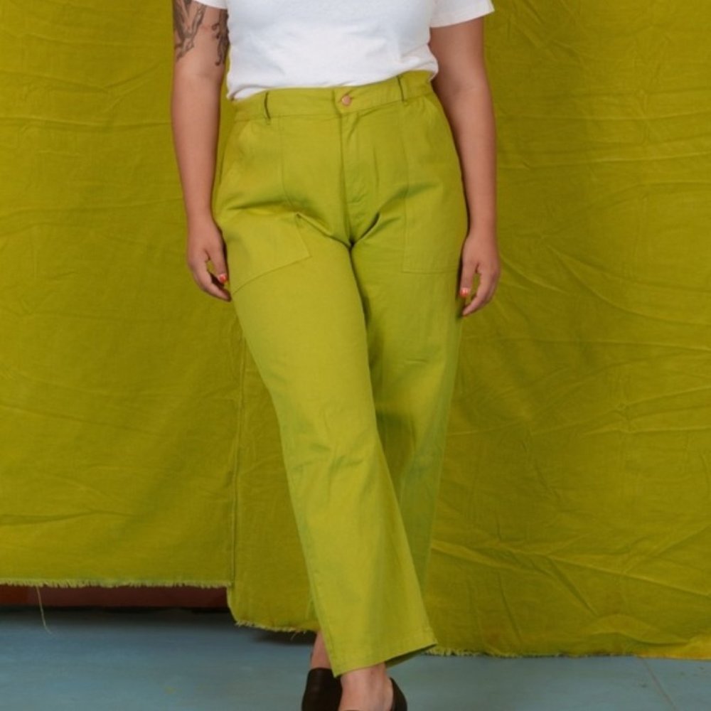 Big Bud Press Work Pants in Gross Green XS
